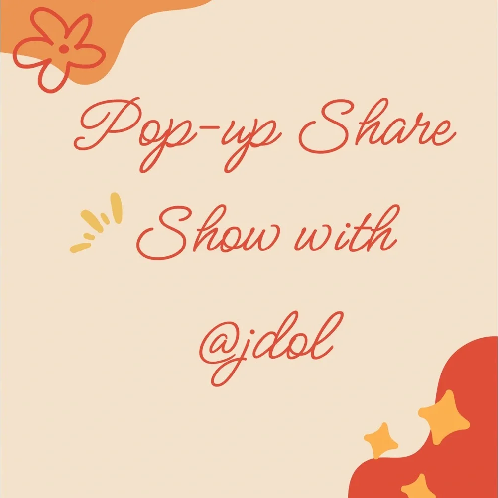 Pop-up Share Show Invitation - Picture 1 of 1